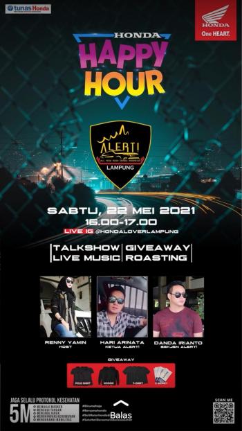 NSS Kedaton Adakan Acara Virtual Honda Happy Hour